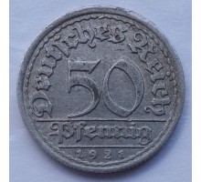 Германия 50 пфеннигов 1921 F