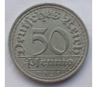 Германия 50 пфеннигов 1921