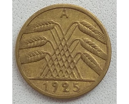 Германия 5 пфеннигов 1925 А