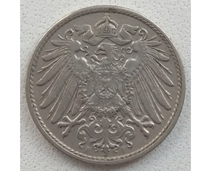 Германия 10 пфеннигов 1914 F