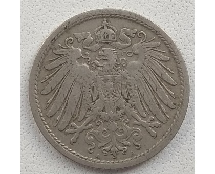 Германия 10 пфеннигов 1908 A