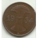 Германия 1 пфенниг 1934 D