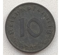 Германия 10 пфеннигов 1942 A
