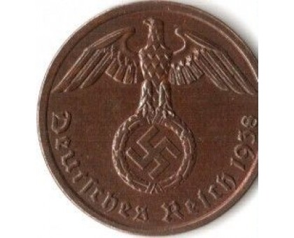 Германия (Третий рейх) 1 рейхспфенниг 1938
