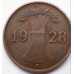 Германия 1 пфенниг 1928 А