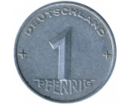 Германия (ГДР) 1 пфенниг 1952-1953