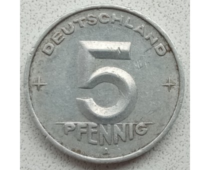 Германия (ГДР) 5 пфеннигов 1948-1950