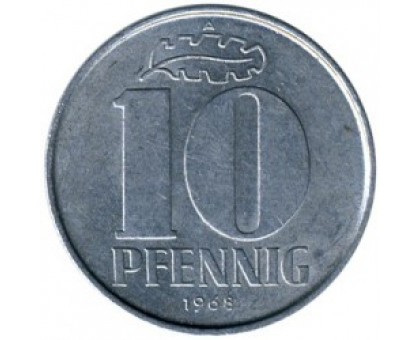 Германия (ГДР) 10 пфеннигов 1963-1990