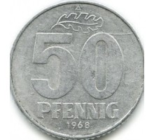 Германия (ГДР) 50 пфеннигов 1958-1990