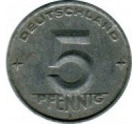 Германия (ГДР) 5 пфеннигов 1952-1953