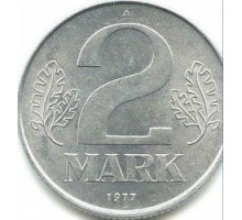 Германия (ГДР) 2 марки 1977