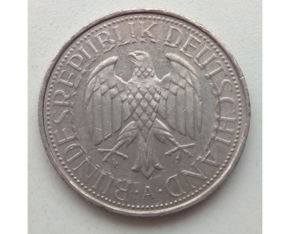 Германия (ФРГ) 1 марка 1992 A