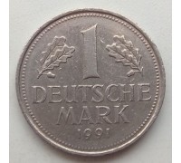 Германия (ФРГ) 1 марка 1991 D