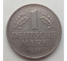 Германия (ФРГ) 1 марка 1988 J
