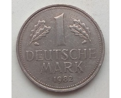 Германия (ФРГ) 1 марка 1982 J