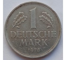 Германия (ФРГ) 1 марка 1978 J