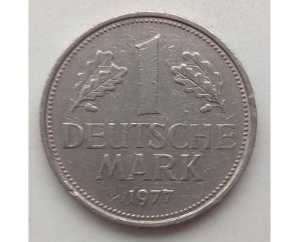 Германия (ФРГ) 1 марка 1977 G