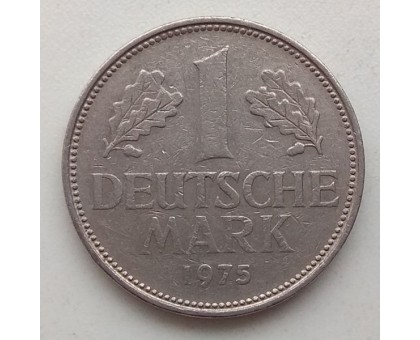 Германия (ФРГ) 1 марка 1975 D