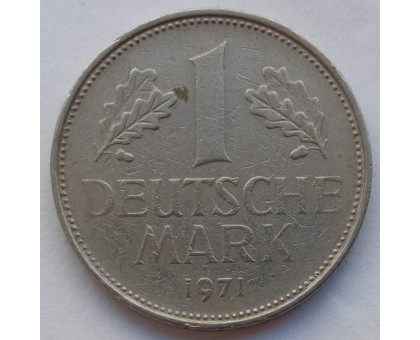 Германия (ФРГ) 1 марка 1971 G