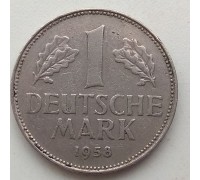 Германия (ФРГ) 1 марка 1958 D