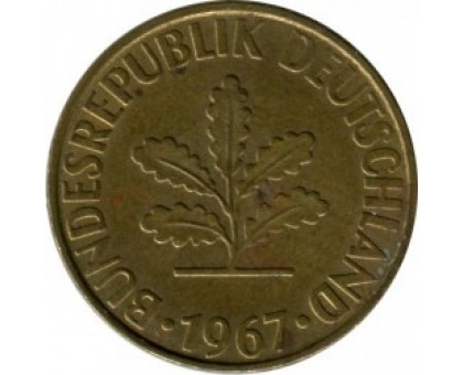 Германия (ФРГ) 10 пфеннигов 1950-2001