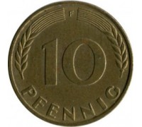 Германия (ФРГ) 10 пфеннигов 1950-2001