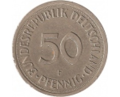 Германия (ФРГ) 50 пфеннигов 1972-2001