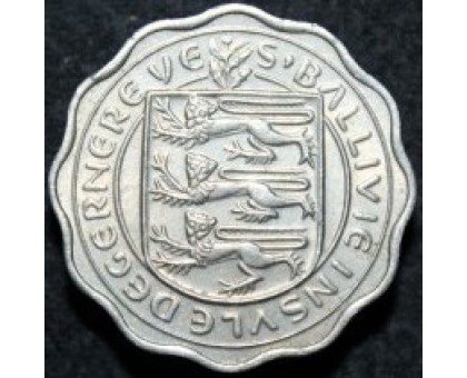 Гернси 3 пенса 1959-1966