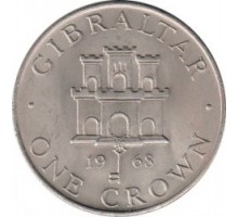 Гибралтар 1 крона 1968