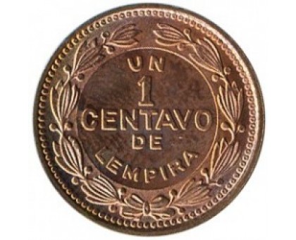 Гондурас 1 сентаво 1974-1998