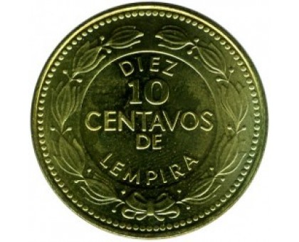 Гондурас 10 сентаво 1995-2007