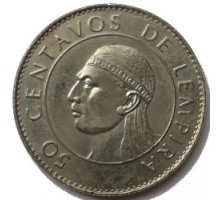 Гондурас 50 сентаво 1991-1994