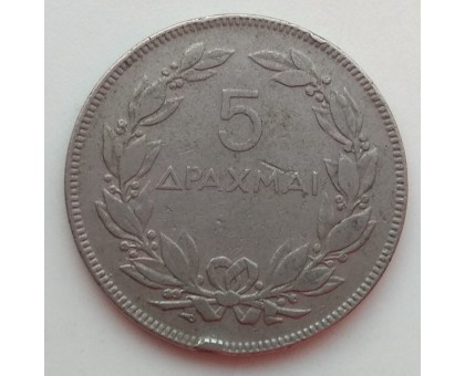 Греция 5 драхм 1930
