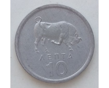 Греция 10 лепт 1976-1978