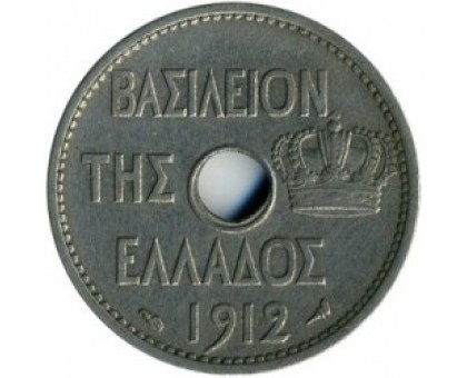 Греция 10 лепт 1912