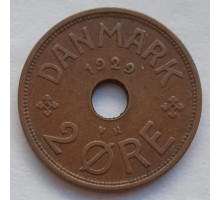 Дания 2 эре 1929