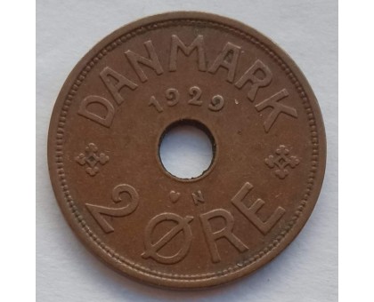 Дания 2 эре 1929