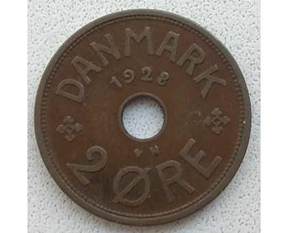 Дания 2 эре 1928