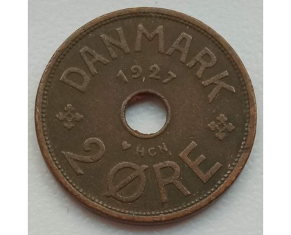 Дания 2 эре 1927