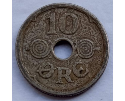 Дания 10 эре 1925