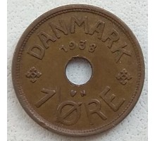 Дания 1 эре 1938