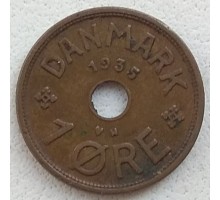 Дания 1 эре 1935