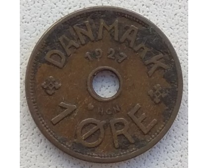 Дания 1 эре 1927