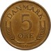 Дания 5 эре 1960-1972