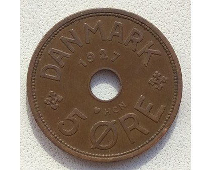 Дания 5 эре 1927
