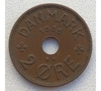 Дания 2 эре 1935