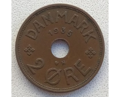 Дания 2 эре 1935