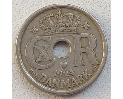 Дания 10 эре 1924
