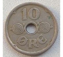 Дания 10 эре 1924