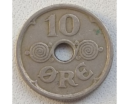 Дания 10 эре 1924